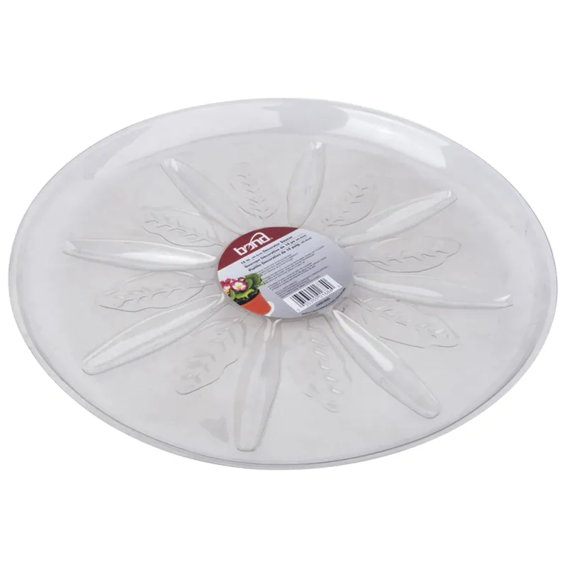Bond 16 In. D Plastic Plant Saucer Clear