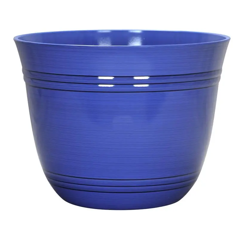 11 In. H X 14.5 In. D Polyresin Galileo Planter In Cobalt