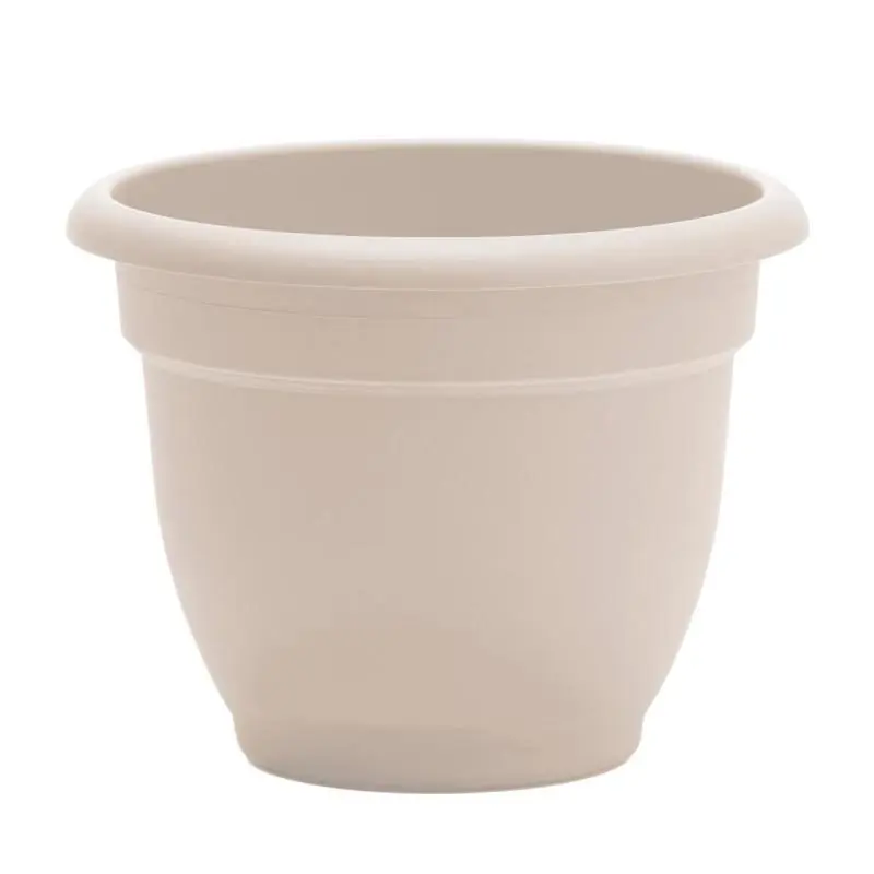 Bloem Ariana 10.25 In. H X 13 In. W X 12 In. D Cream Plastic Planter