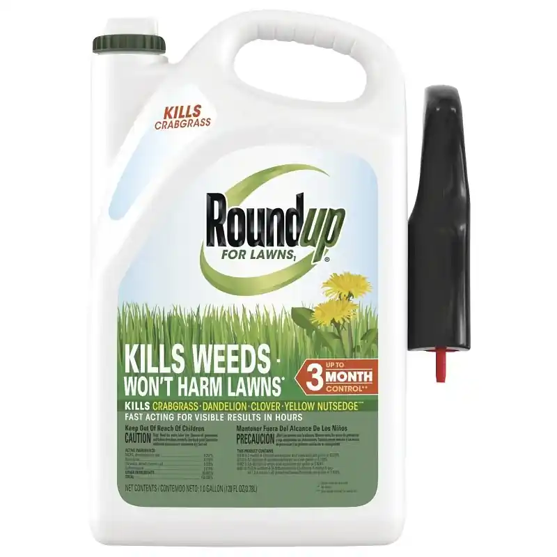 Roundup 1 Gal Ready-to-use Trigger Spray Lawn Weed Killer For Northern Grasses