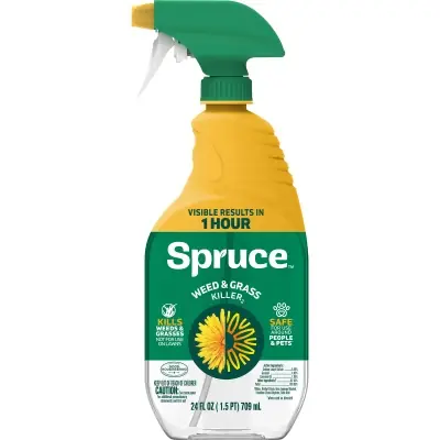 Weed & Grass Killer, Trigger Sprayer, 24 Oz.