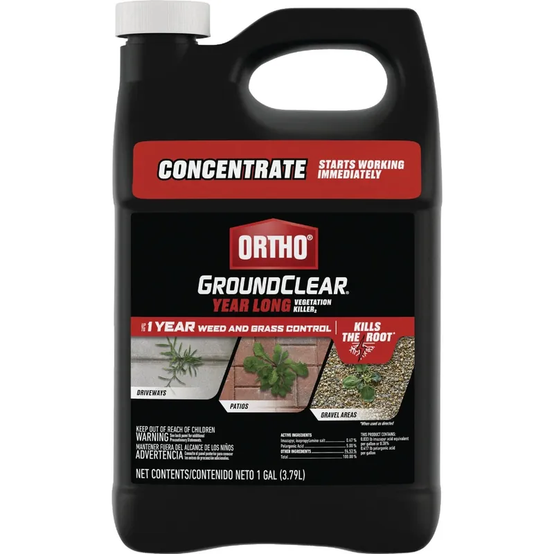 GroundClear Vegetation Killer, 1 Gallon Concentrate