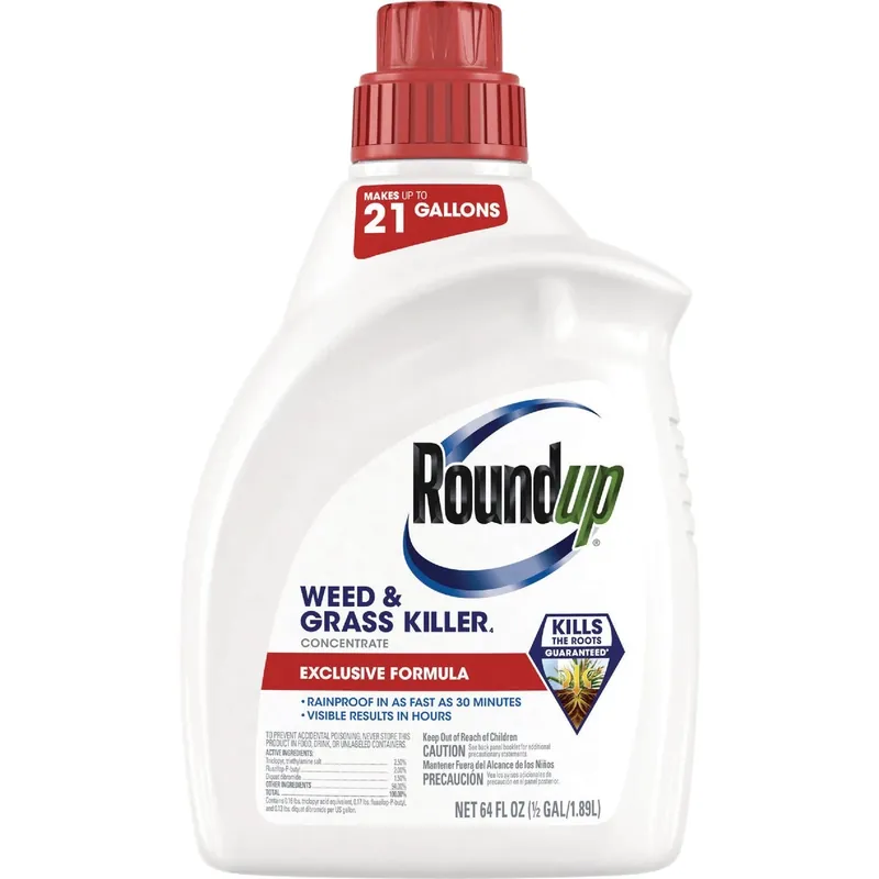 Weed & Grass Killer, 1/2 Gallon Concentrate Plus
