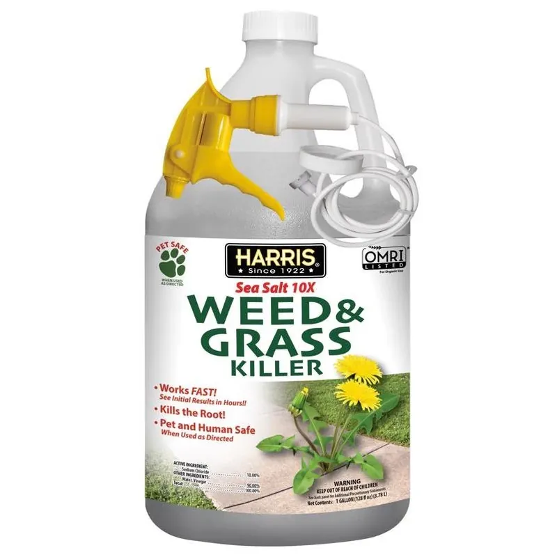 Harris Organic Ready‑to‑Use Liquid Weed & Grass Killer – 128 oz