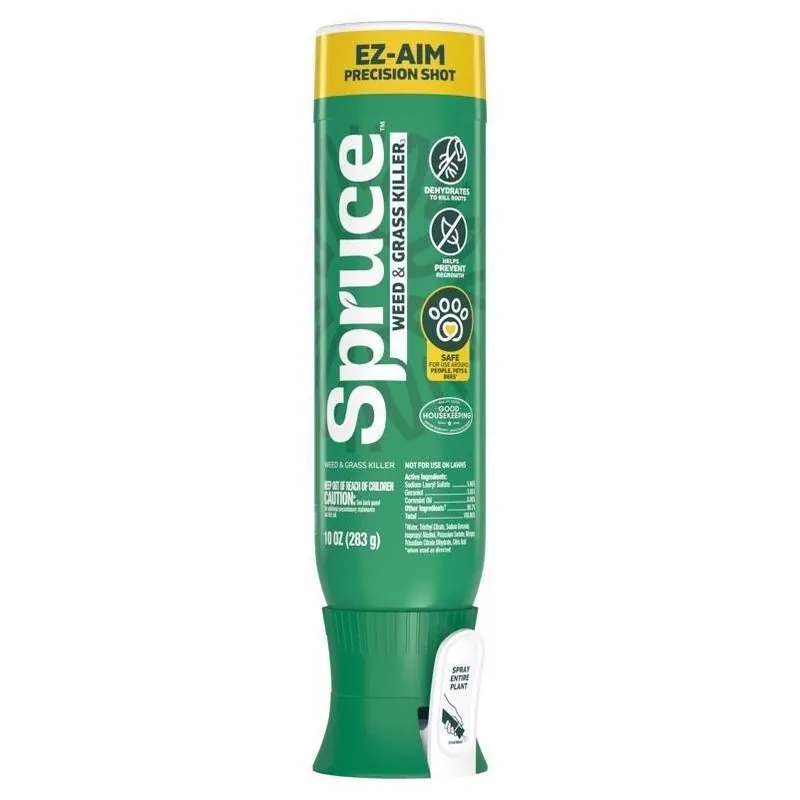 Spruce EZ‑AIM 10‑oz Mint‑Scented Weed & Grass Killer Aerosol Spray