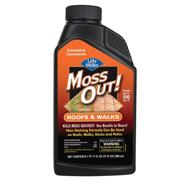 Moss Out Moss Killer Concentrate 27 Oz. Covers 500 Sq. Ft.