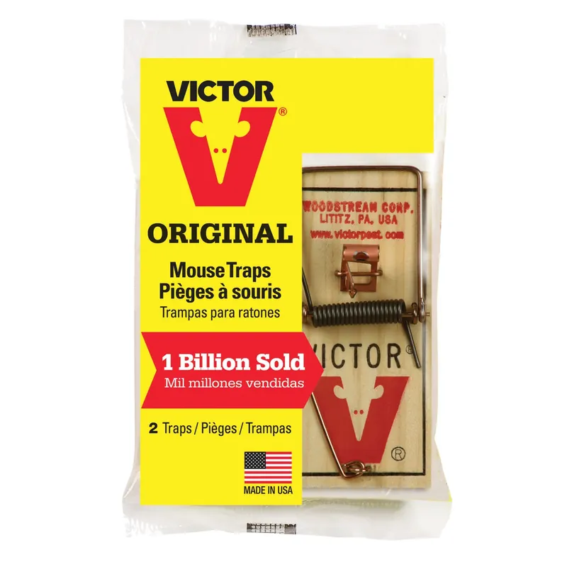 Victor Small Snap Trap For Mice 2 Pk