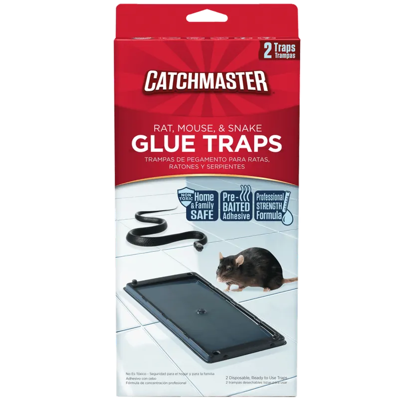Rat, Mouse & Snake Glue Traps, 2-Pk.