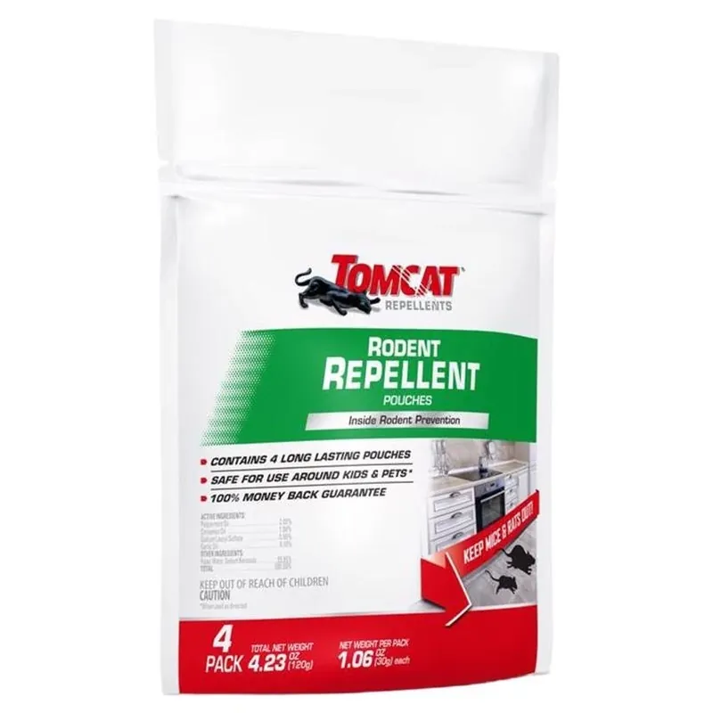 Tomcat Rodent Repellent Pouch – Pet‑Safe Indoor & Outdoor Deterrent