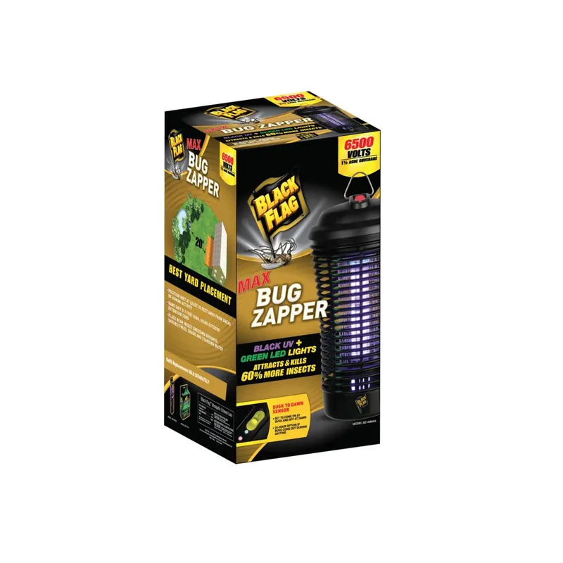 5-in-1 6500v Bug Zapper With Octenol Lure, 40 Watt, 1 Acre Coverage