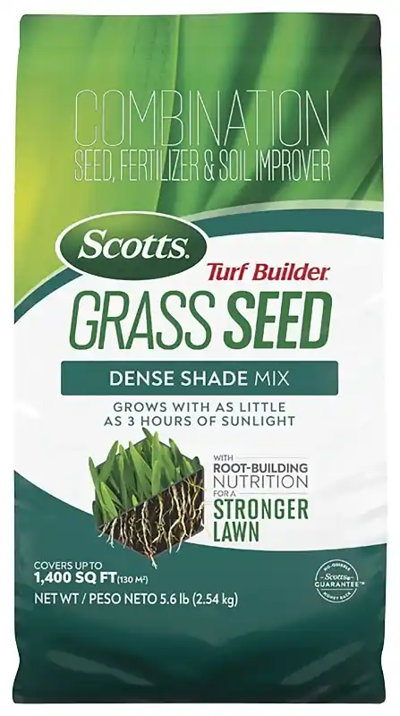 Scotts Turf Builder All Grasses Dense Shade Fertilizer/Seed/Soil Improver 5.6 Lb