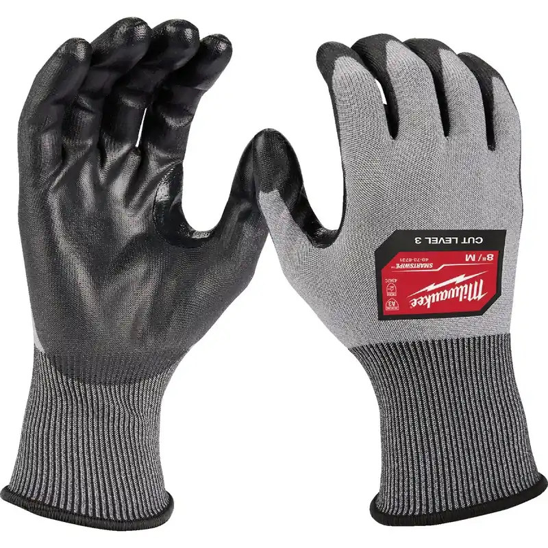 Xl Cut Level 3 High Dexterity Polyurethane Dipped Work Gloves