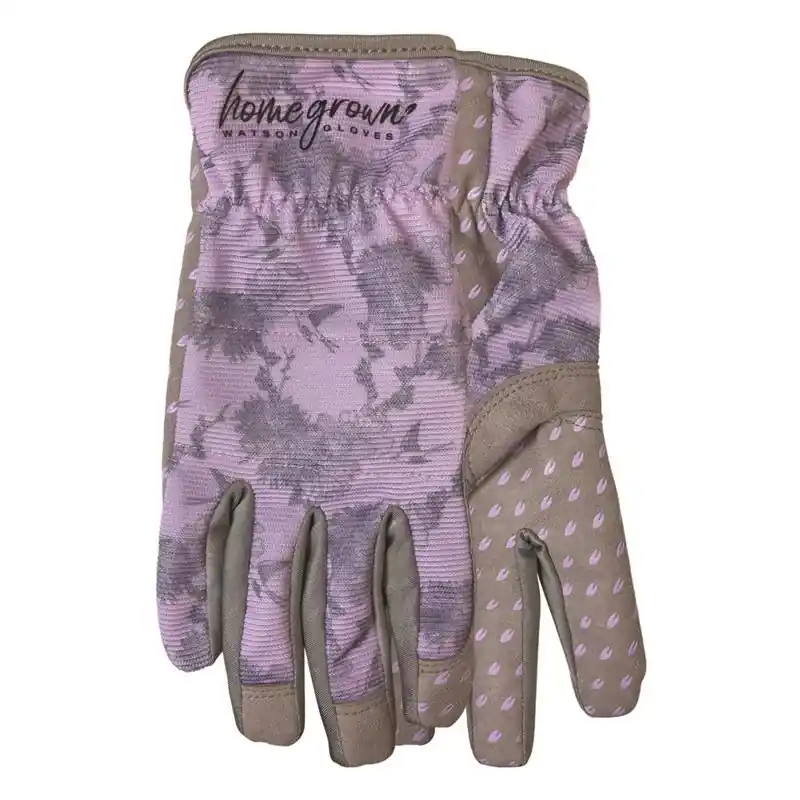 Watson Gloves Sparrow S Spandex Women‘s Gardening Gloves Purple/grey Model 204-s