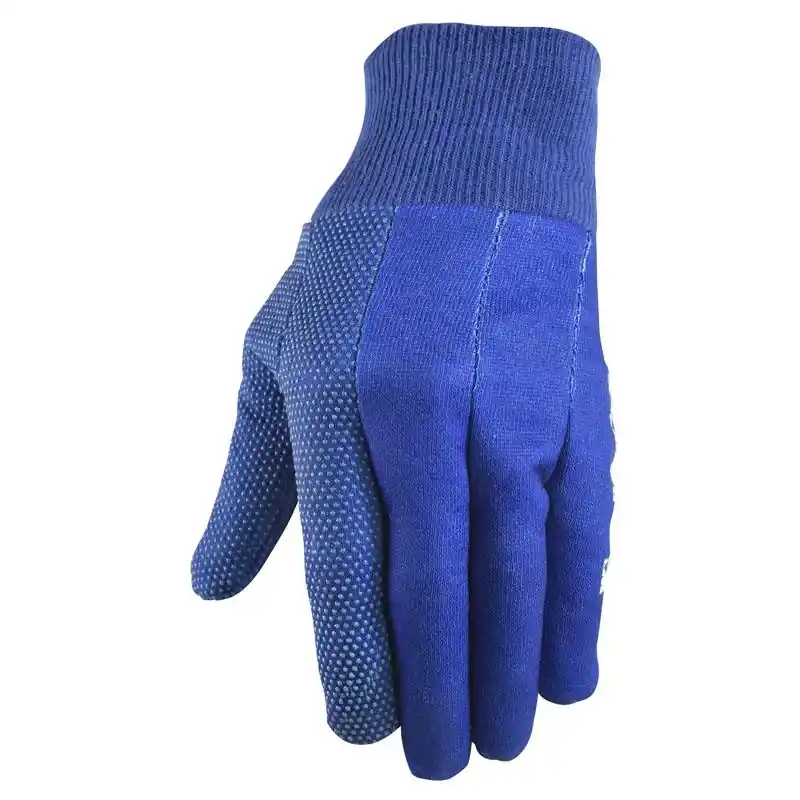 Wells Lamont Women‘s Indoor/Outdoor Jersey Work Gloves Blue M 2 Pk
