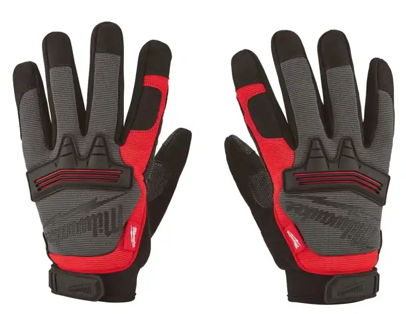 Milwaukee Unisex Large Synthetic Leather Demolition Work Gloves With Smartswipe Knuckle