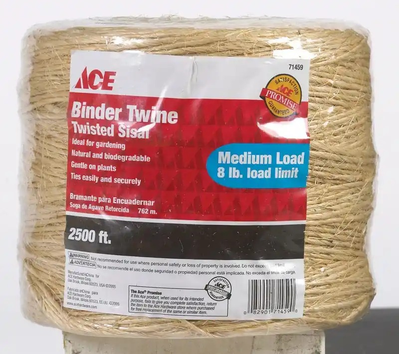 2500 Feet Long Brown Twisted Sisal Twine For Gardening And Crafts