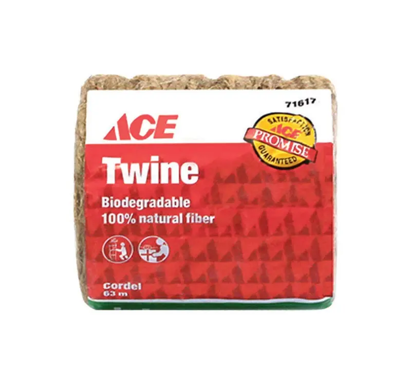 1/4 In. Diameter X 208 Ft. Length Natural Twisted Jute Twine - Biodegradable