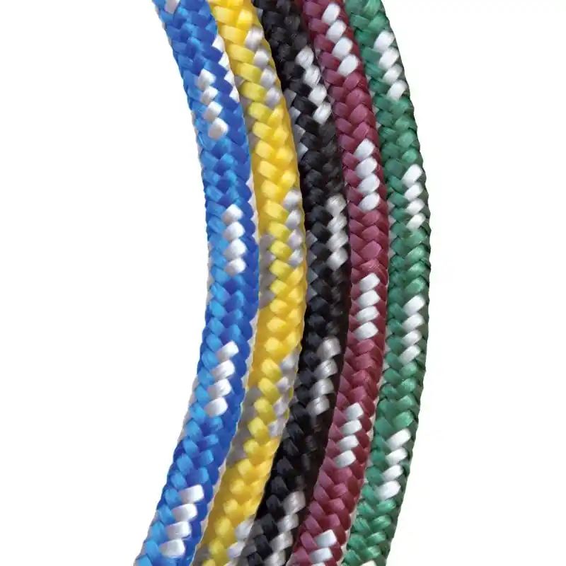 3/16 In. D X 100 Ft. L Assorted Diamond Braided Polyblend Rope