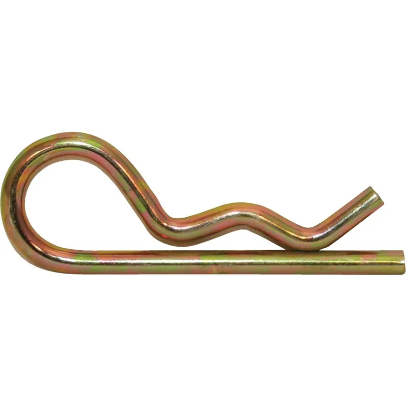 Koch Industries Zinc Plated Hitch Pin Clip 0.19 In. D X 3.75 In. L 7/8 - 1-1/4 In.