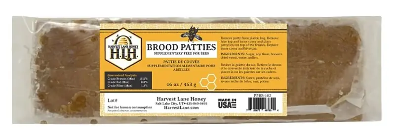 PATTY BROOD FEED BEE 1 LB.