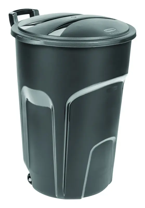 32 Gallon Resin Wheeled Garbage Can With Lid - Model Fg2054165