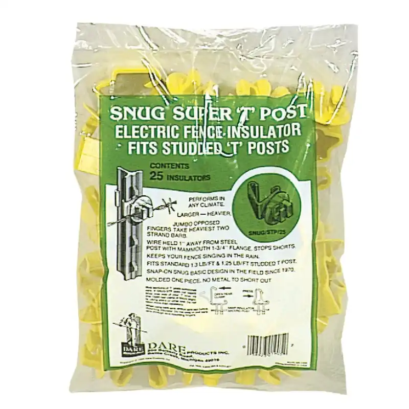 Dare Sung T-Post Insulator Yellow