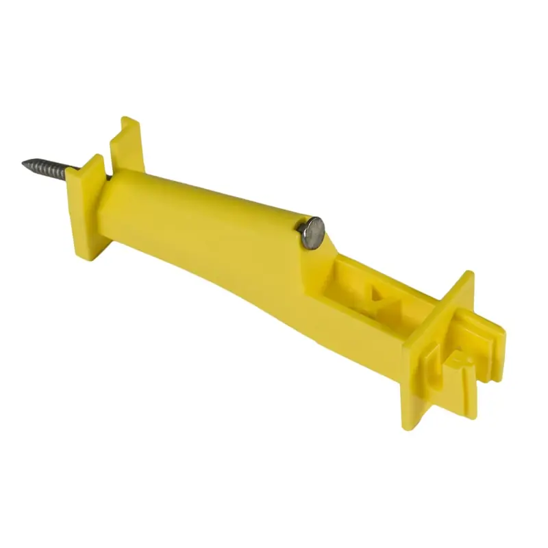 Iw5xny-z Yellow Nail-on 5 Inch Extender Insulator For Electric Fencing