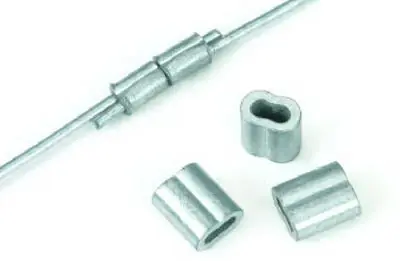 Splicing Sleeves For Electric Fencing, 100 Count, 12.5 Gauge Smooth Wire