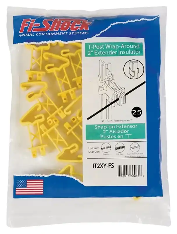 Fi-Shock 25-Pack T-Post Electric Fence Insulators