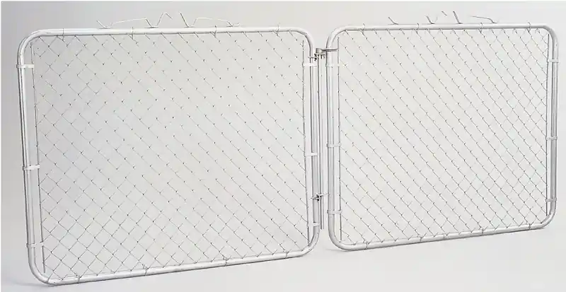 Gtb12048 Chain-link Drive Gate, 10 Ft W X 48 In H