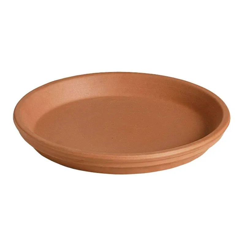 Deroma 1.22 In. H X 9.26 In. W X 9.26 In. D X 9.26 In. D Clay Sottovaso Plant Saucer Terracotta