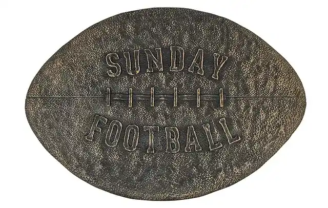 Sunday Football Stone Pnt