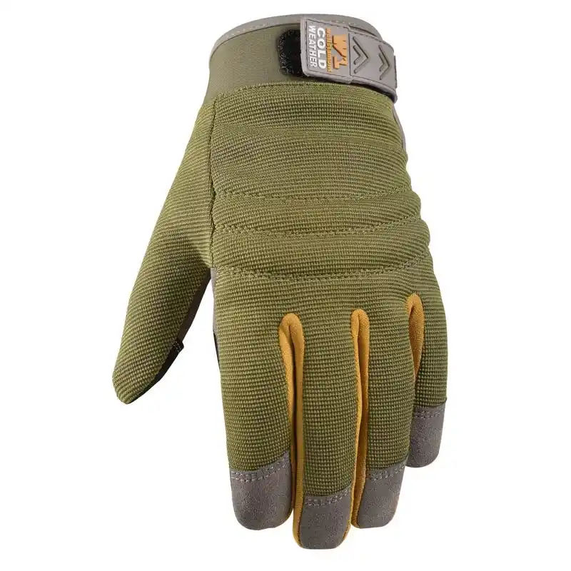 Wells Lamont Women‘s Insulated Winter Work Gloves Olive Small 1 Pair