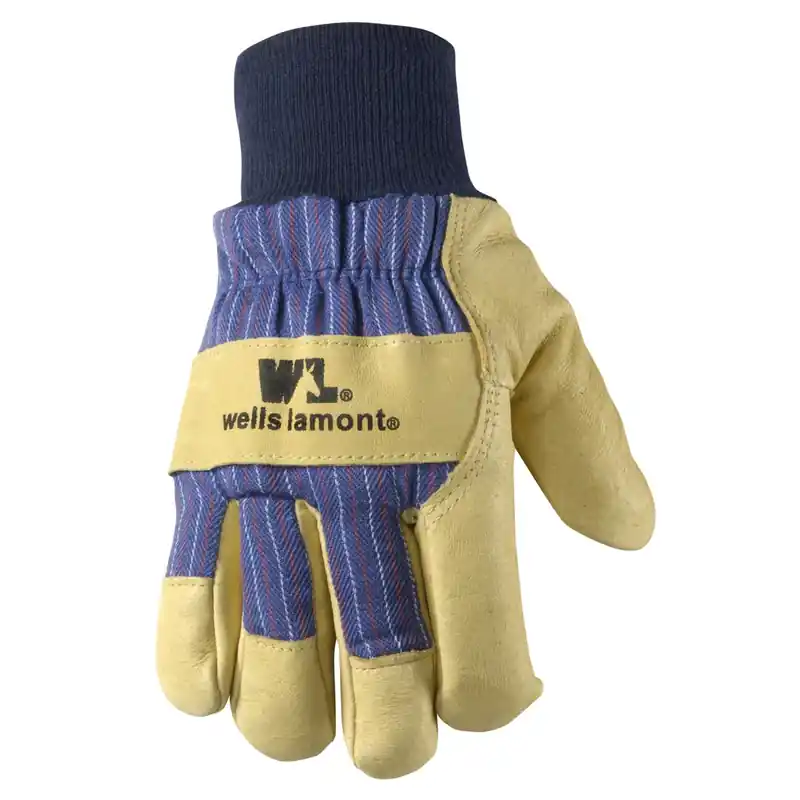 Wells Lamont Men‘s Outdoor Cold Weather Work Gloves Blue/Tan XL 1 Pk