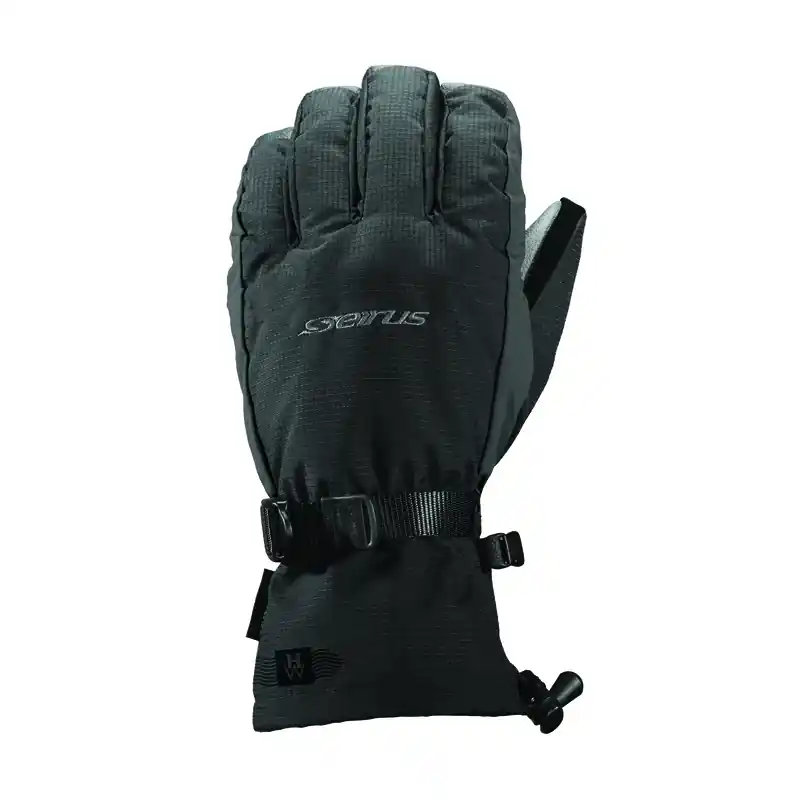 Heatwave Accel Insulated Cold Weather Gloves - Black/charcoal, Medium Size