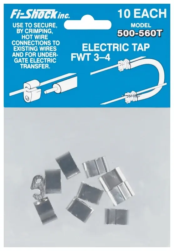Electric Fence Wire Tap For 12.5 To 16 Gauge Wire - Model Htwt
