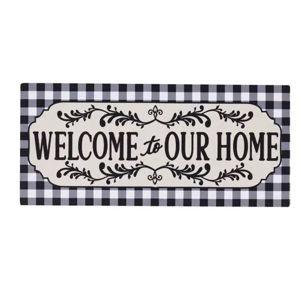 Evergreen Classic Welcome Home Sassafras Switch Mat 10 X 22 Inches