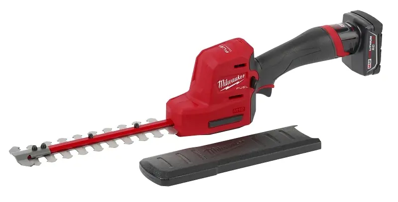 8 In. Cordless Hedge Trimmer Kit With 4.0 Ah Battery & Charger