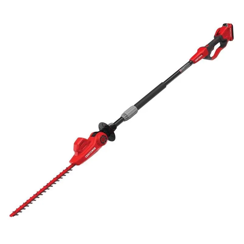 Craftsman 20V 18‑Inch Cordless Pole Hedge Trimmer Kit With Battery & Charger