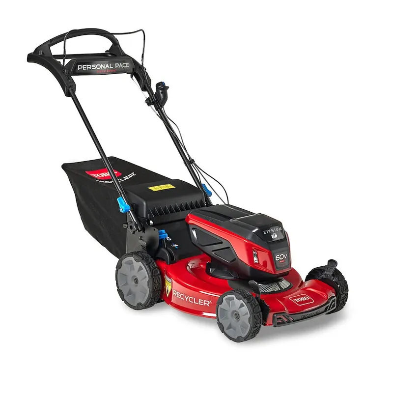60-Volt Recycler Cordless Personal Pace Self-Propelled Lawn Mower, 22 In.