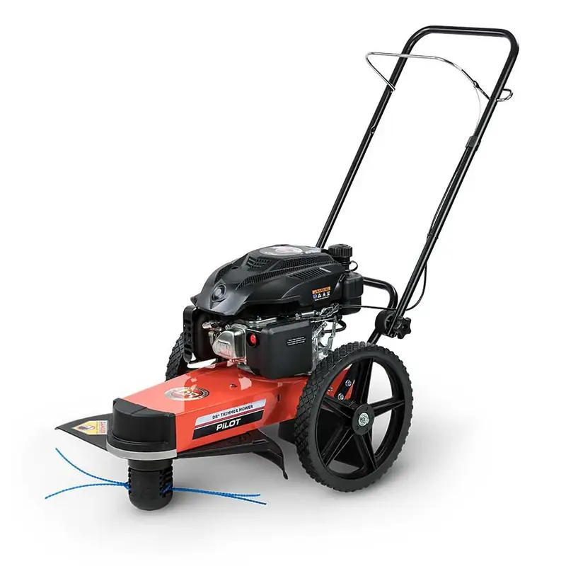 Pilot 174 Cc Gas Trimmer Mower - Lightweight Manual-push Design