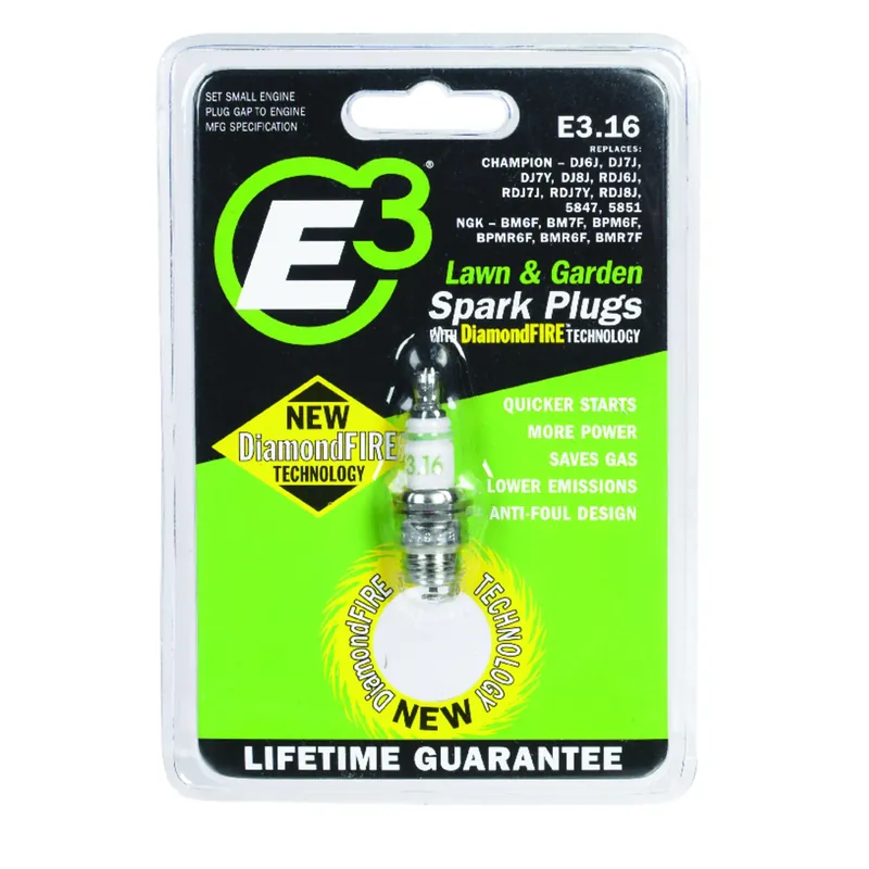 E3.16 Diamond Fire Trimmer/Chain Saw Spark Plug