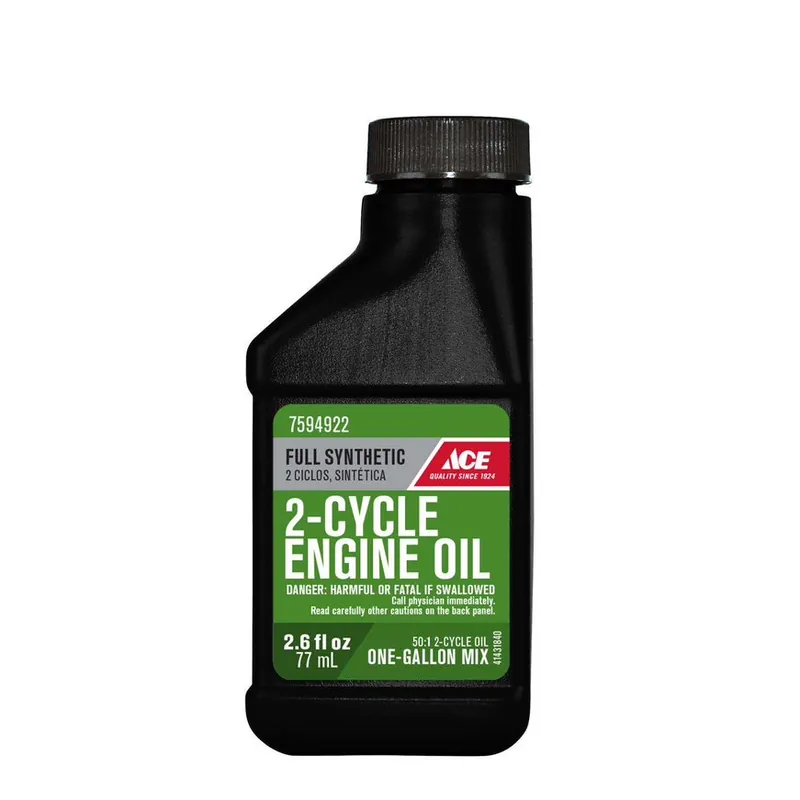 Full Synthetic 2-cycle 50 1 Engine Oil 2.6 Ounce For Maximum Protection