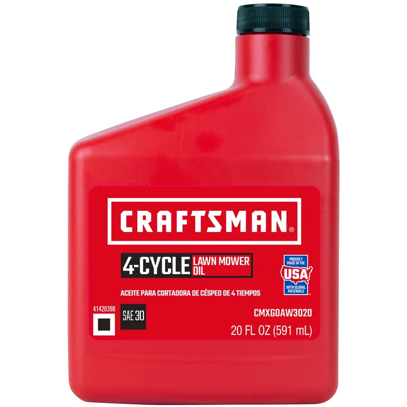 Craftsman SAE 30 4-Cycle Lawn Mower Motor Oil 20 Oz 1 Pk