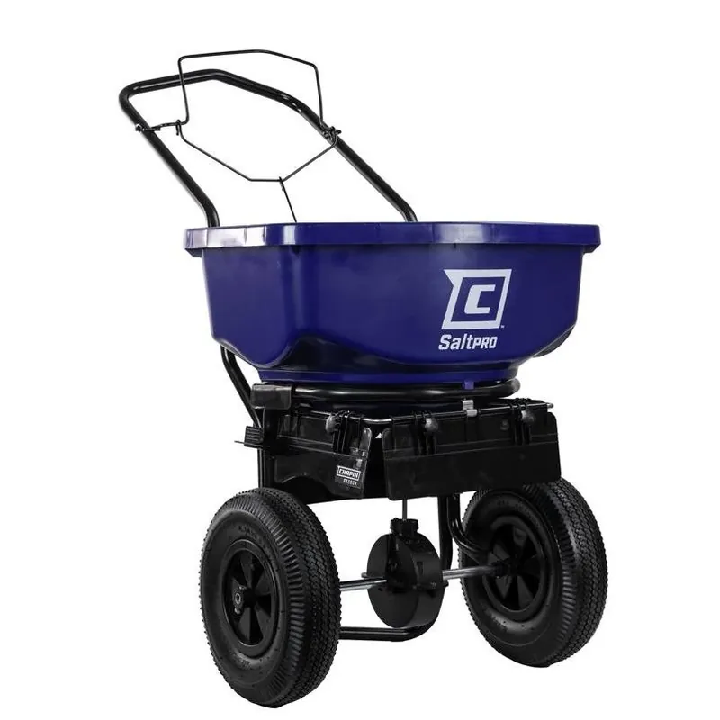 Chapin 80‑lb Broadcast Push Ice Melt Spreader – Heavy‑Duty Poly Snow Removal Tool