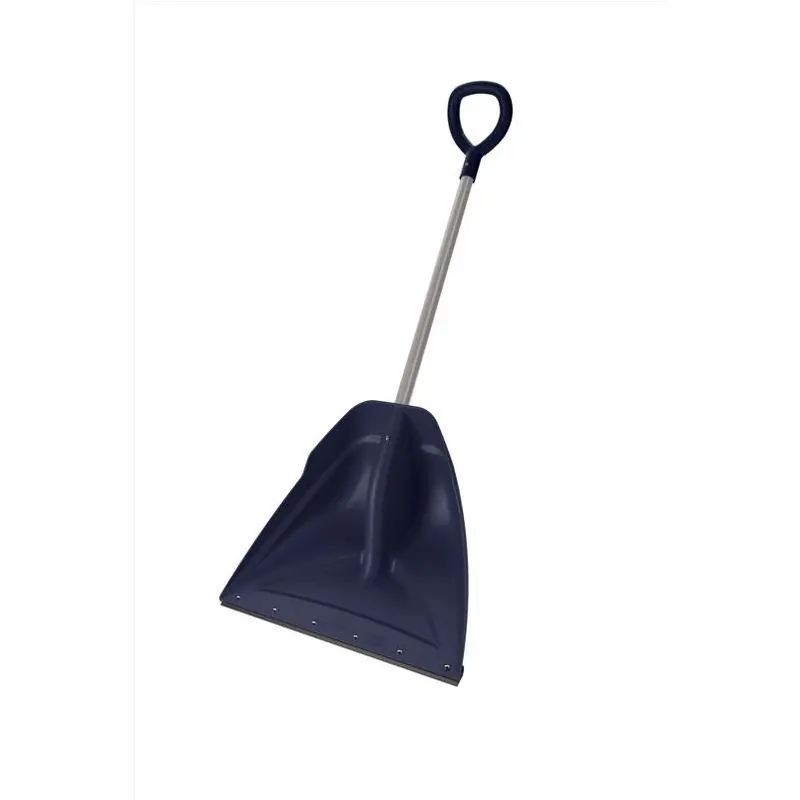 Suncast 20‑in Wide Poly Snow Shovel With Ergonomic Steel Grip – 49 in Overall Length