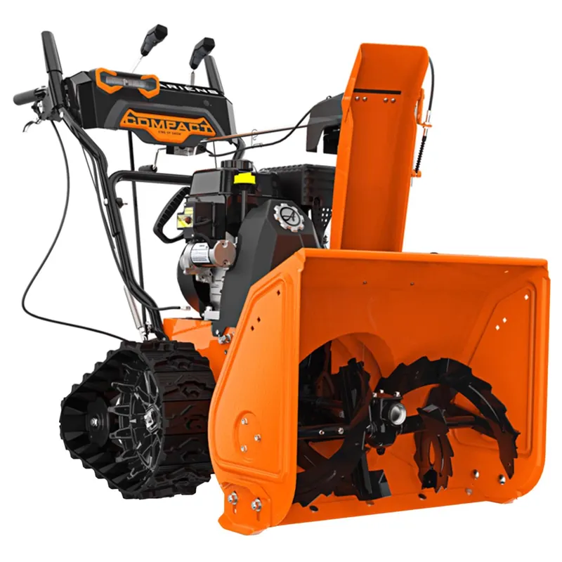 RapidTrak 2-Stage Gas Snow Thrower, 223cc Engine, Compact 24 In. Swath