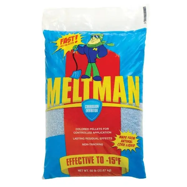Melt Man 50 Lb Ice Melt For Safe Winter Walkways And Driveways