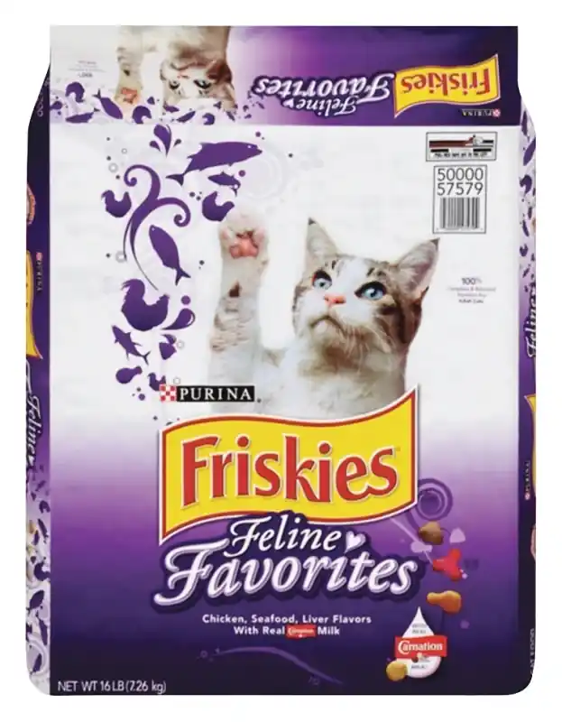 Dry Cat Food, Feline Favorites, 16 Lbs. Bag