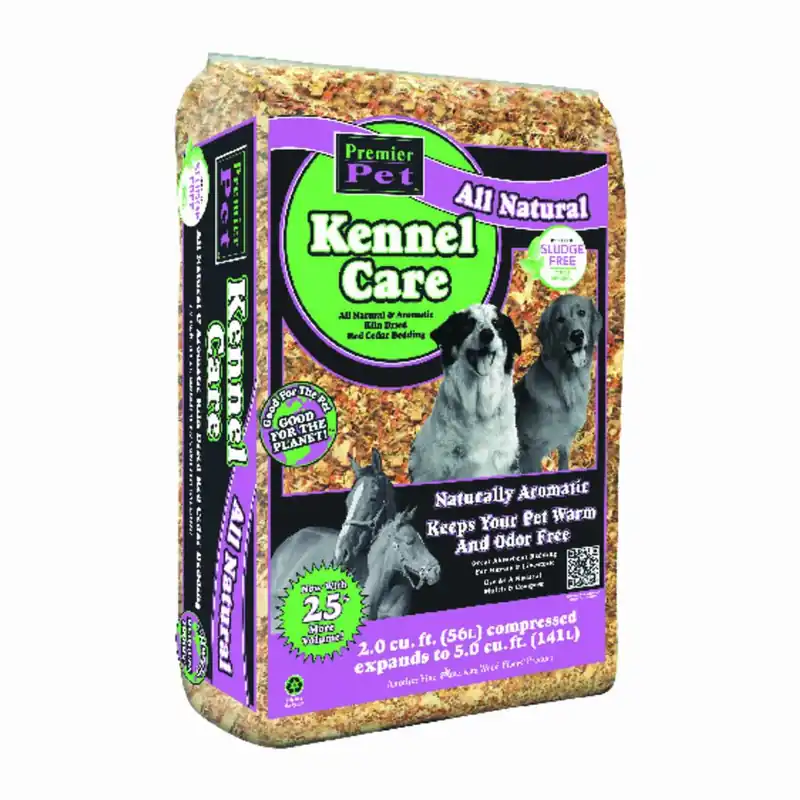 Kennel Care Cedar Wood Animal Bedding 2.0 Cu. Ft. Compressed Expands To 5.0 Cu. Ft.